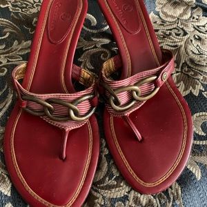 Cole Haan low heel sandals